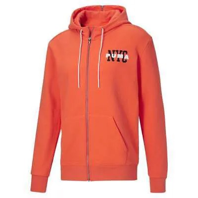 Puma Nyc Golden Gloves Full Zip Hoodie Mens Размер L Повседневная верхняя одежда 53632526