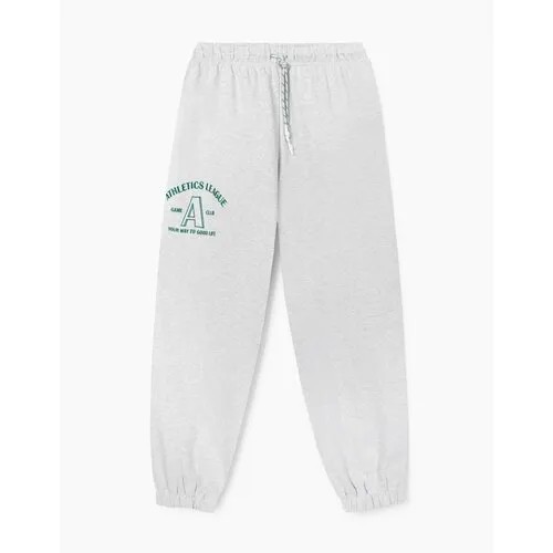 Брюки спортивные Gloria Jeans, размер XXL/182 (56), серый