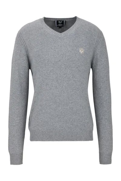 Пуловер Versace V Ausschnitt Gino, серый