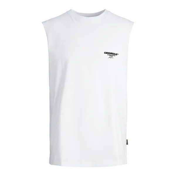 Футболка Jack & Jones Bora Oversize sleeveless T-shirt, белый
