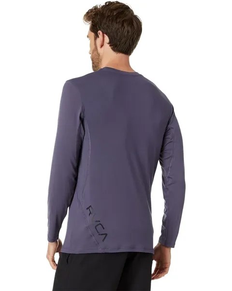 Топ RVCA VA Sport Vent Long Sleeve Top, цвет Gray Purple
