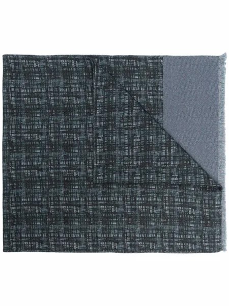Corneliani шерстяной шарф с логотипом