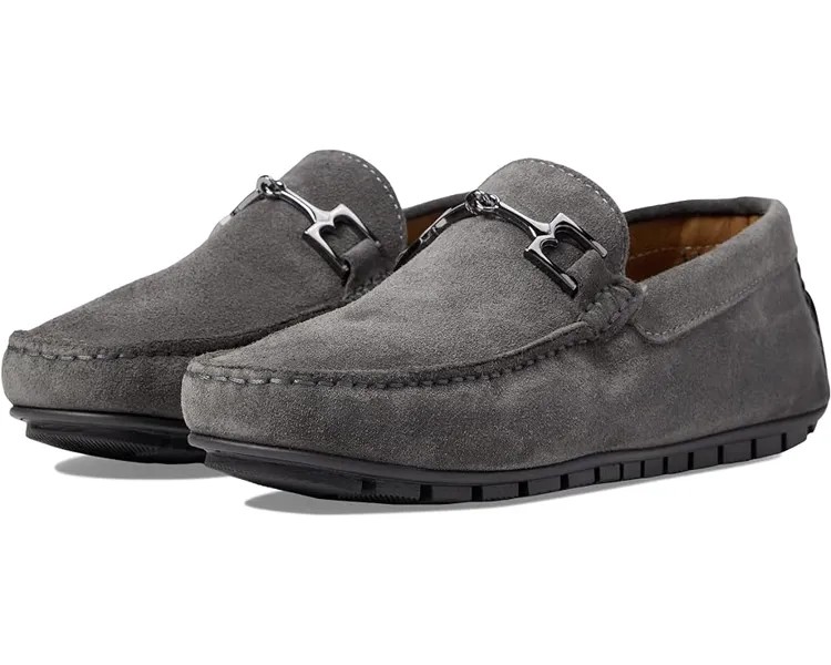 Лоферы Bruno Magli Xander, цвет Dark Grey Suede