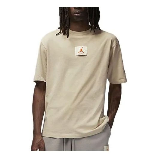 Футболка Air Jordan x Shelflife Logo T-shirt 'Khaki', хаки