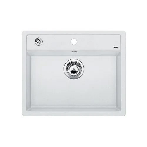 Врезная кухонная мойка 61.5 см Blanco Dalago 6 Silgranit PuraDur 514199 белая