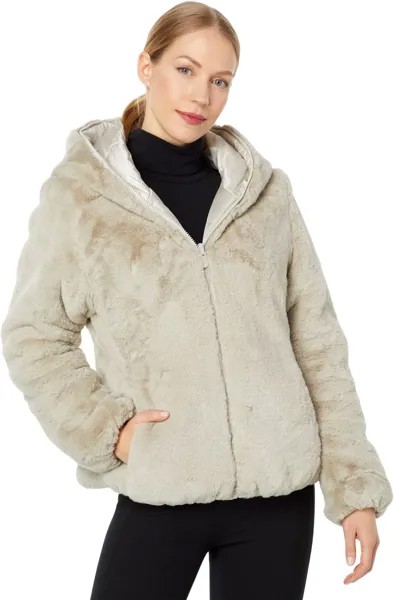 Куртка Laila - Short Reversible Faux Fur Save the Duck, цвет Rainy Beige