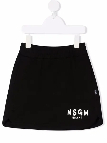 MSGM Kids юбка с логотипом