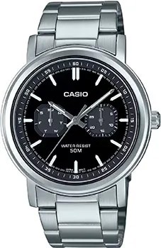 Японские наручные  мужские часы Casio MTP-E335D-1E. Коллекция Analog