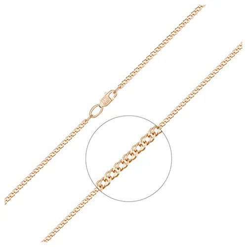 PLATINA jewelry Золотая цепь 21-0303-030-1110-17, размер 50