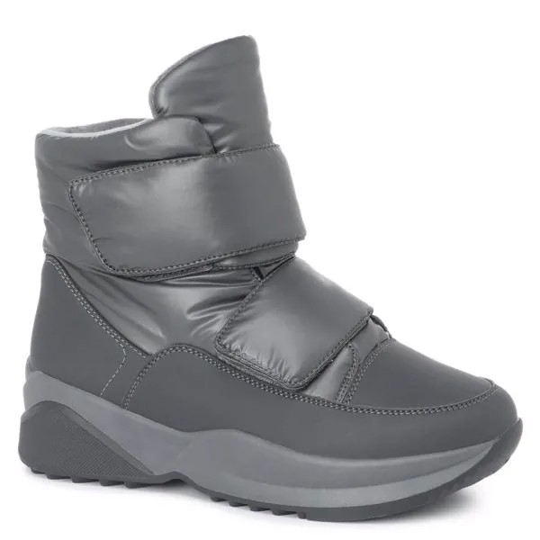 Дутики женские Tendance ZF1226-5-1 серые 37 EU