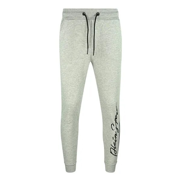 Фирменные серые спортивные штаны Plein Sport, серый