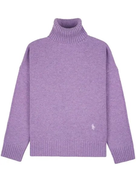 Шерстяной джемпер SRC Sporty & Rich, фиолетовый