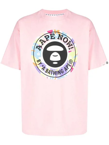 AAPE BY *A BATHING APE® футболка с логотипом