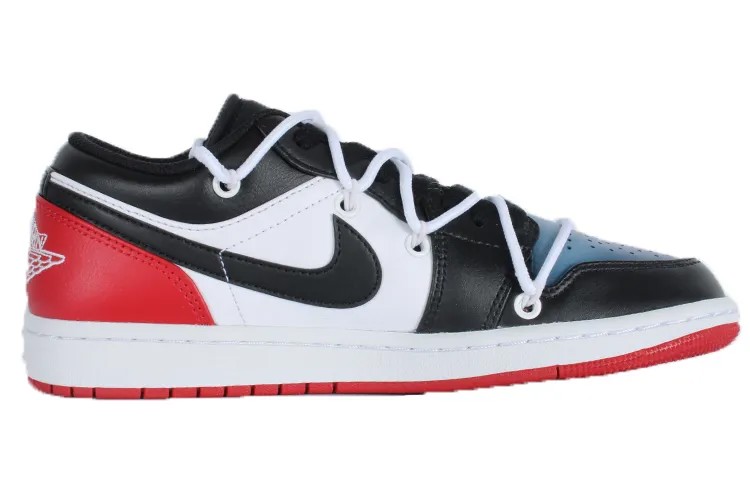 Кроссовки Air Jordan 1 Vintage Basketball Shoes Men Low-top Red, красный