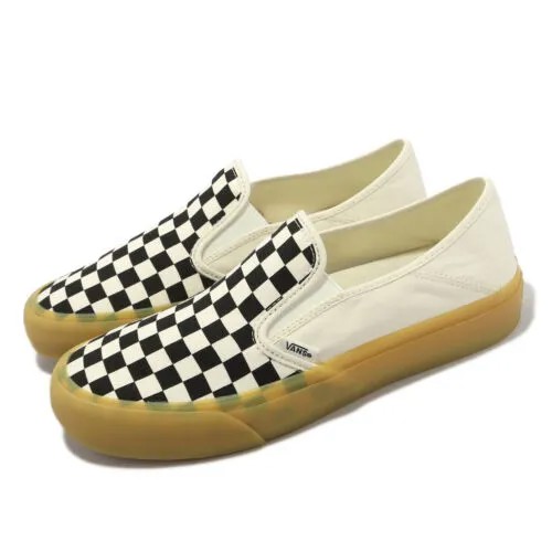 Мужская повседневная обувь Vans Slip-On SF Checkerboard Black Marshmallow VN0A5HYQ1KP