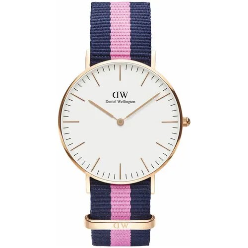 Наручные часы Daniel Wellington Classic DW00100033, золотой, розовый