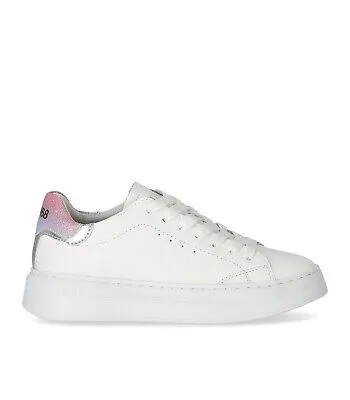 Sun68 Grace White Glitter Sneaker Женщина