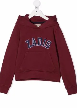 Zadig & Voltaire Kids худи с логотипом