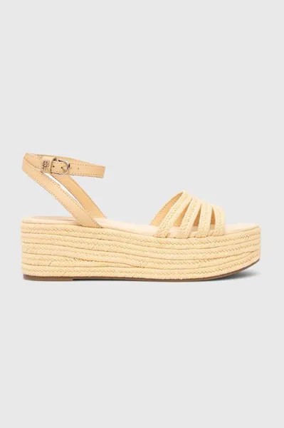 Босоножки ESSENTIAL FLATFORM SANDAL Tommy Hilfiger, желтый