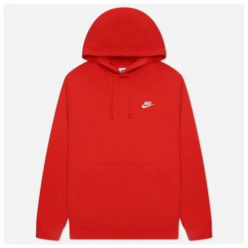 Толстовка NIKE NSW CLUB PO BB HOODIE, размер M, , красный