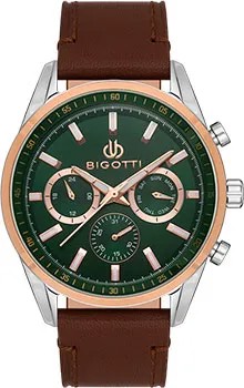 Fashion наручные  мужские часы BIGOTTI BG.1.10490-4. Коллекция Quitidiano