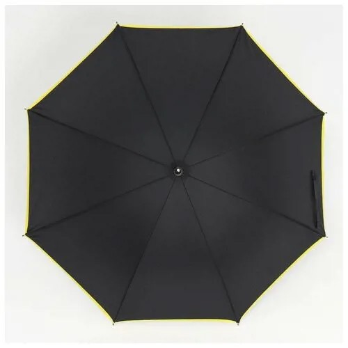 Мини-зонт Queen Fair, полуавтомат, желтый
