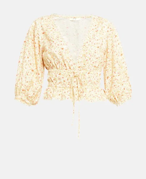 Рубашка блузка Peony, желтое золото