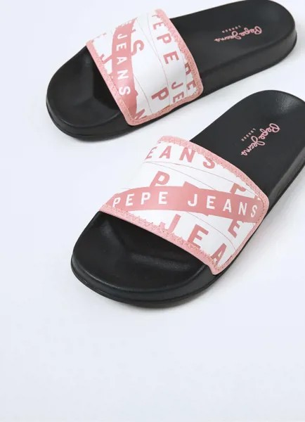 Женские сланцы Pepe Jeans London (SLIDER BAND s_PLS70108), черные
