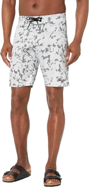 Шорты для плавания Kana 2.0 21 дюйм Oakley, цвет Marble Print Lunar Rock
