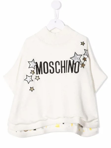 Moschino Kids толстовка с логотипом