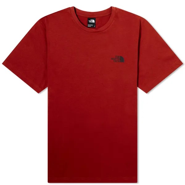 Футболка The North Face Simple Dome T-Shirt, цвет Iron Red