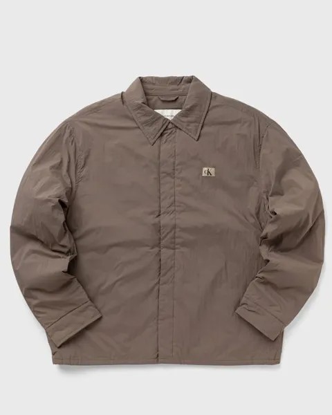 Куртка Calvin Klein Underwear Padded Shacket, цвет falcon
