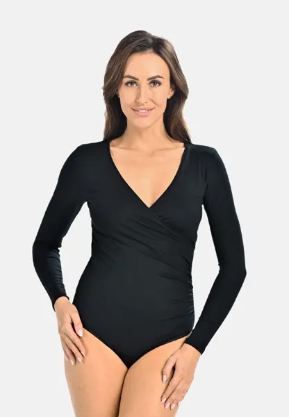 Боди Teyli Eleganter Damensuit mit V förmigem Ausschnitt Avianna, черный