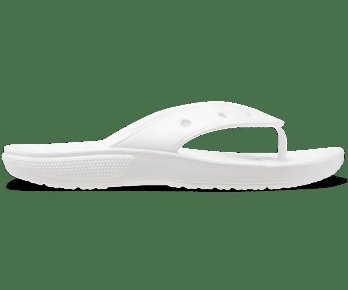 Вьетнамки женские Crocs CRW_207713 белые 41-42 EU (доставка из-за рубежа)