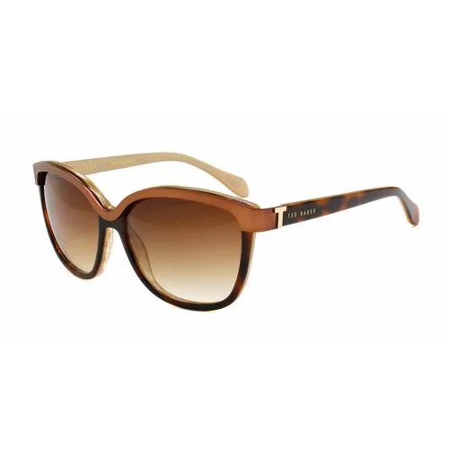 Солнцезащитные очки Ted Baker London, коралловый, коричневый