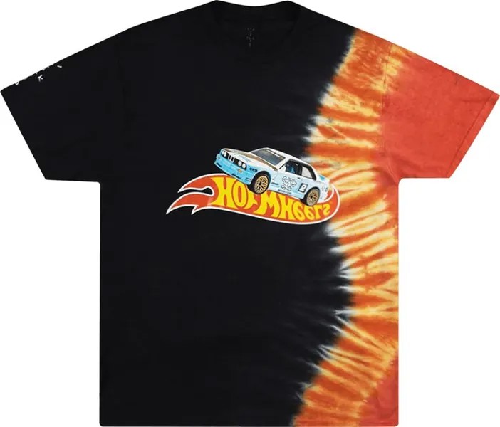 Футболка Cactus Jack by Travis Scott JACKBOYS Racing T-Shirt 'Tie-Dye', разноцветный