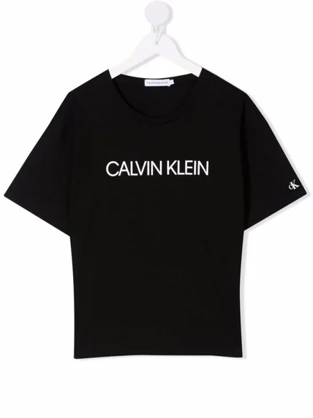 Calvin Klein Kids футболка с логотипом
