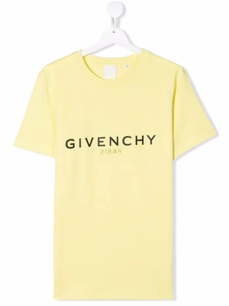 Givenchy Kids футболка с логотипом