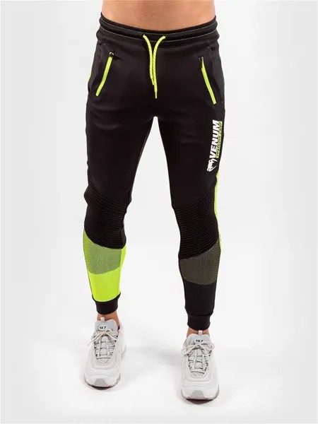 Брюки спортивные Venum Training camp 3.0 Black/Neo Yellow, M