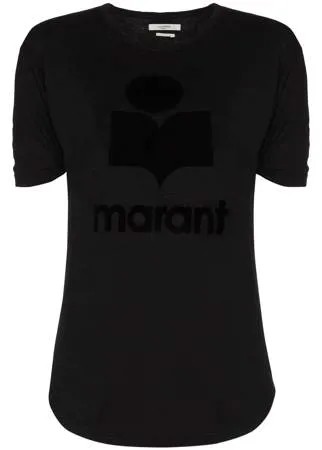 Isabel Marant Étoile футболка Koldi с логотипом