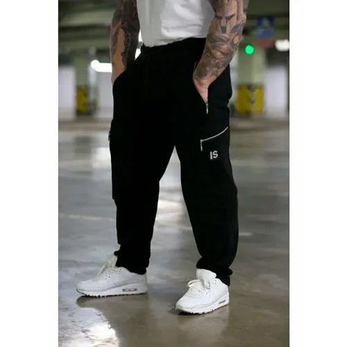 Брюки карго Inferno Style Брюки Карго INFERNO style Б-006-000, размер S, чёрный
