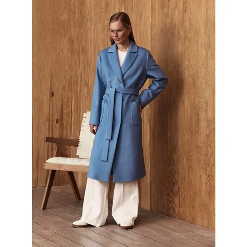 Пальто Trifo, размер 44, голубой, синий