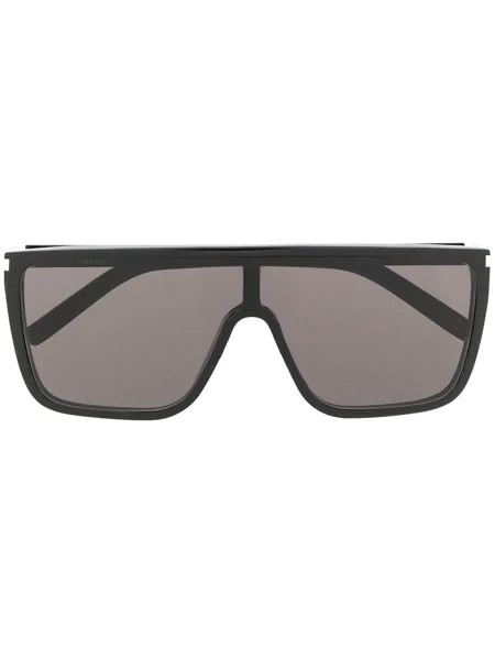 Saint Laurent Eyewear солнцезащитные очки-маска