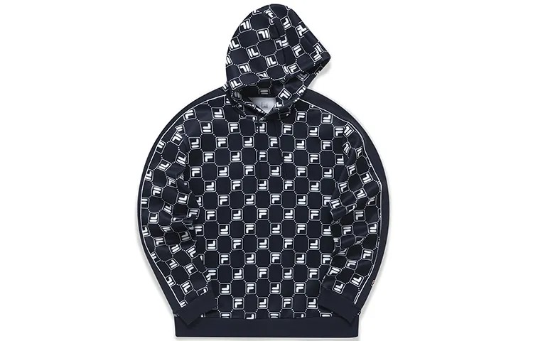 ФИЛА Мужская толстовка FILA, цвет Allover Print