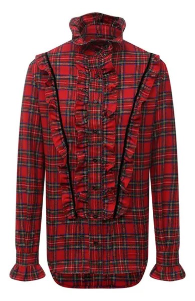 Шерстяная блузка Saint Laurent