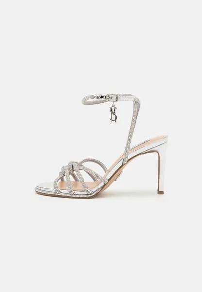 Босоножки на высоком каблуке KAILYN Steve Madden, цвет silver