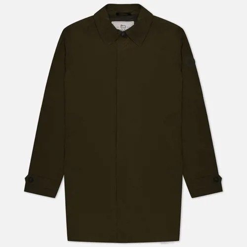 Пальто Woolrich демисезонное, размер M, зеленый