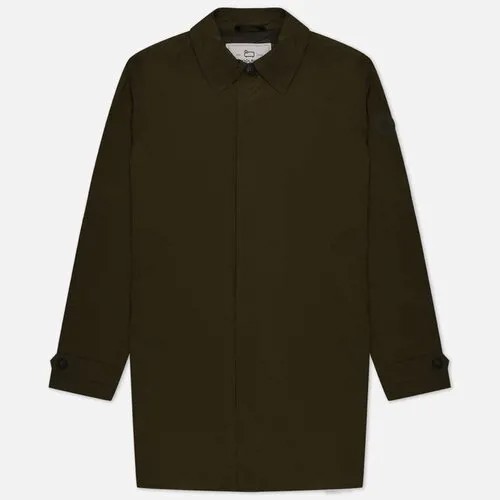 Пальто Woolrich демисезонное, размер M, зеленый