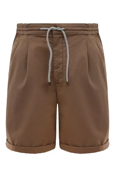 Хлопковые шорты Brunello Cucinelli