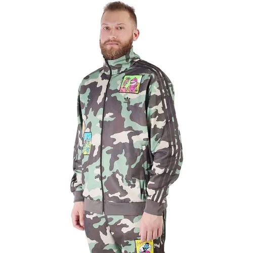 Олимпийка adidas Originals Jeremy Scott Track Top, размер XS, хаки